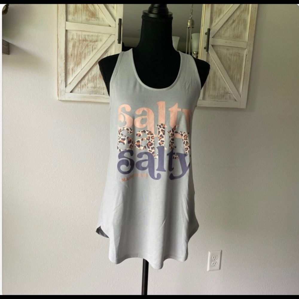 Stacked Salty Graphic Tank